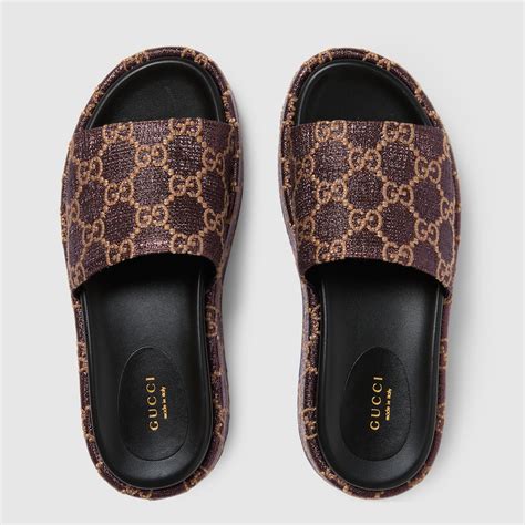 house of fraser gucci slides|gucci ladies slides.